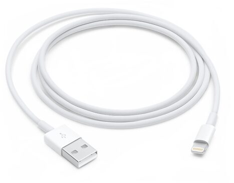 כבל Lightning לחיבור USB מקורי למוצרי אפל באורך מטר