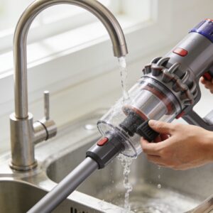 תיקון עצמי של שואב אבק Dyson V11 – ניקוי מסנן